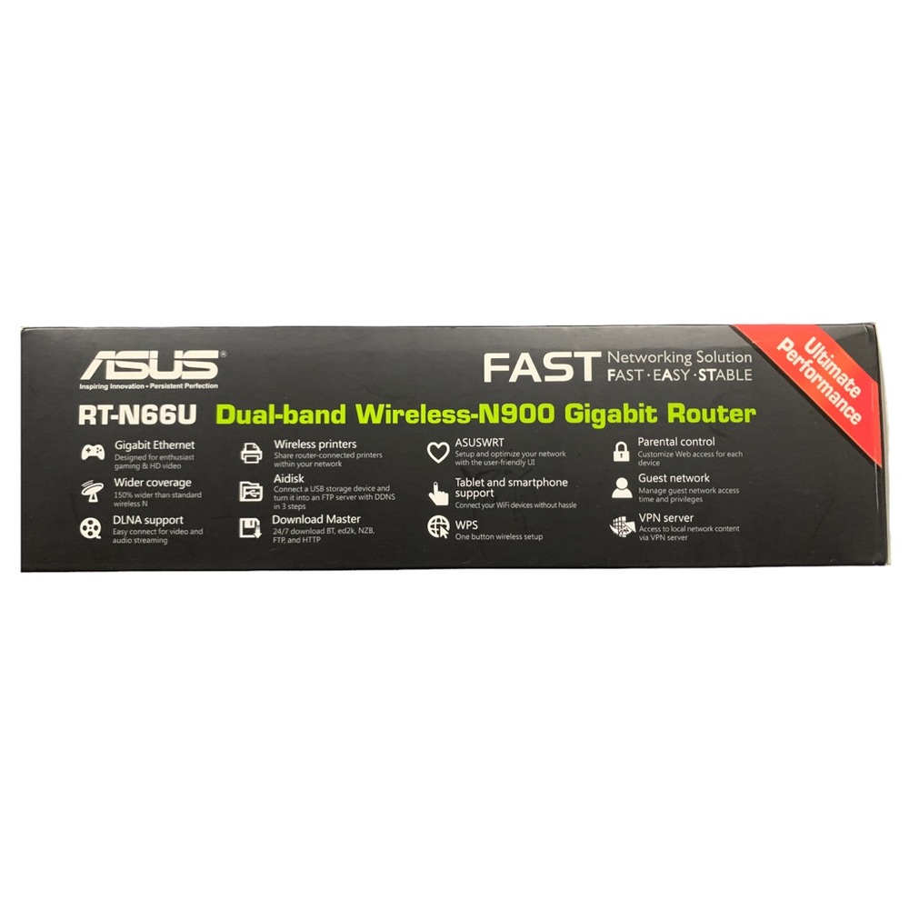 -SOLD-ASUS RT-N66U Gigabit Router Dual Band Wireless-N900 - Picture 6 of 7